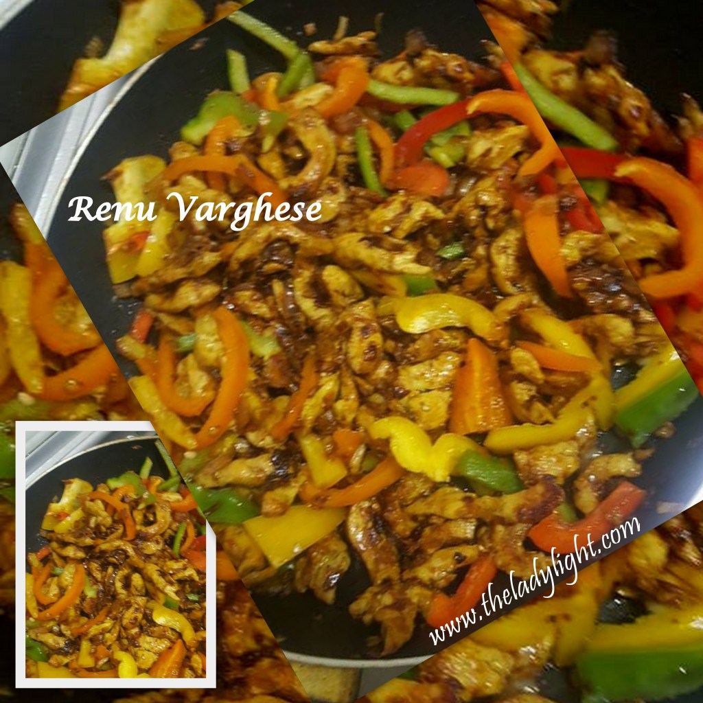 Rainbow Chicken (#GuestRecipe)